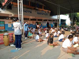 53. ค่ายวิชาการสะเต็มศึกษาเพื่อส่งเสริมการเรียนรู้ สำหรับนักเรียนโรงเรียนบ้านสระสิงห์โต อำเภอเมือง จังหวัดกำแพงเพชร วันที่ 8 มีนาคม 2566